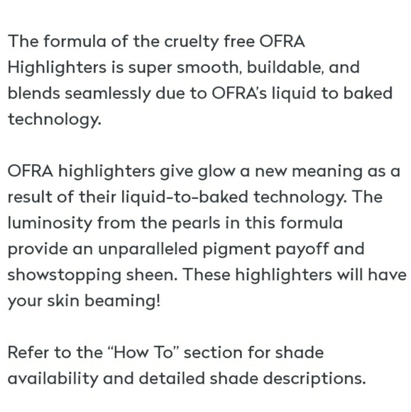 OFRA COSMETICS BEVERLY HILLS HIGHLIGHTER. - Picture 10 of 10